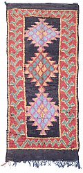Marokkaanse Berber tapijt Boucherouite 285 x 125 cm