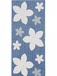 Plastic-kleden - Horredskleden Flower (blauw)