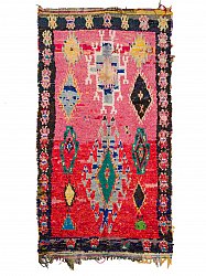 Marokkaanse Berber tapijt Boucherouite 280 x 150 cm