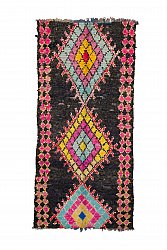 Marokkaanse Berber tapijt Boucherouite 245 x 115 cm