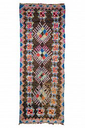 Marokkaanse Berber tapijt Boucherouite 395 x 150 cm