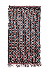 Marokkaanse Berber tapijt Boucherouite 395 x 180 cm