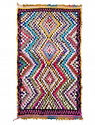 Marokkaanse Berber tapijt Boucherouite 235 x 175 cm