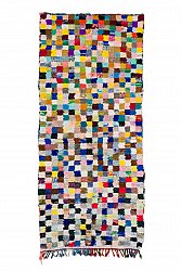 Marokkaanse Berber tapijt Boucherouite 310 x 135 cm
