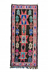 Marokkaanse Berber tapijt Boucherouite 315 x 130 cm