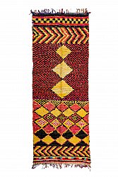 Marokkaanse Berber tapijt Boucherouite 330 x 115 cm