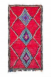 Marokkaanse Berber tapijt Boucherouite 295 x 150 cm