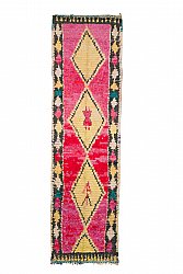 Marokkaanse Berber tapijt Boucherouite 390 x 150 cm