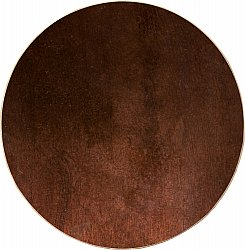 Rond vloerkleed - Bovera (bruin/rood)