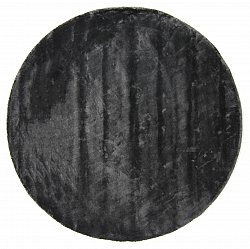 Rond vloerkleed - Jodhpur Special Luxury Edition (zwart)