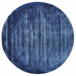 Rond vloerkleed - Jodhpur Special Luxury Edition Viscose (blauw)