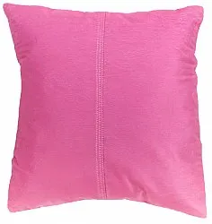 Zijdefluweel-Kussen (roze) (kussensloop) 45 x 45 cm