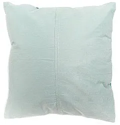 Zijdefluweel-Kussen (groen) (kussensloop) 45 x 45 cm