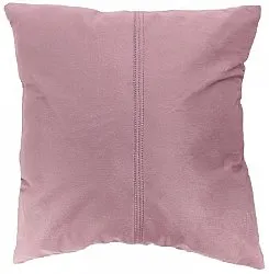 Zijdefluweel-Kussen (roze) (kussensloop) 45 x 45 cm