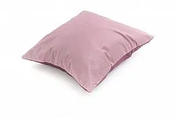Zijdefluweel-Kussen (roze) (kussensloop) 45 x 45 cm
