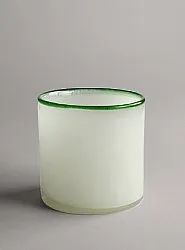 Kandelaar M - Harmony (wit/groen)