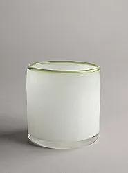 Kandelaar M - Harmony (wit/licht groen)