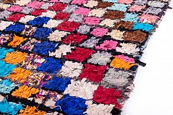 Marokkaanse Berber tapijt Boucherouite 275 x 110 cm