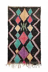 Marokkaanse Berber tapijt Boucherouite 235 x 135 cm