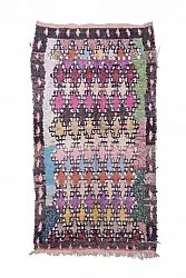 Marokkaanse Berber tapijt Boucherouite 270 x 145 cm