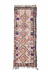 Marokkaanse Berber tapijt Boucherouite 245 x 90 cm