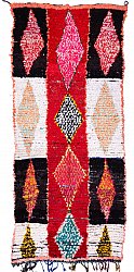 Marokkaanse Berber tapijt Boucherouite 345 x 150 cm