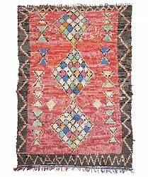 Marokkaanse Berber tapijt Boucherouite 230 x 155 cm