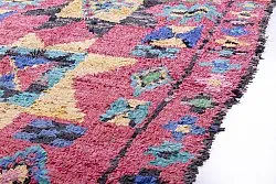 Marokkaanse Berber tapijt Boucherouite 225 x 135 cm