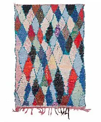 Marokkaanse Berber tapijt Boucherouite 200 x 130 cm