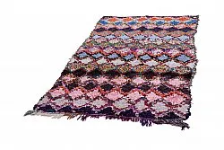 Marokkaanse Berber tapijt Boucherouite 220 x 130 cm