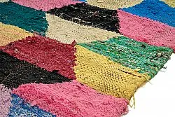 Marokkaanse Berber tapijt Boucherouite 145 x 275 cm