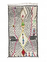 Kelim Marokkaanse Berber tapijt Azilal 250 x 140 cm