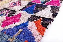Marokkaanse Berber tapijt Boucherouite 245 x 135 cm
