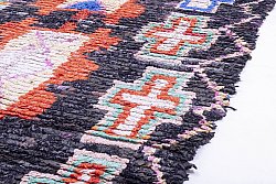 Marokkaanse Berber tapijt Boucherouite 275 x 105 cm