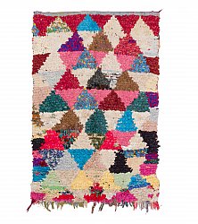Marokkaanse Berber tapijt Boucherouite 190 x 125 cm