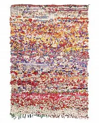 Marokkaanse Berber tapijt Boucherouite 205 x 140 cm