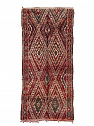 Kelim Marokkaanse Berber tapijt Azilal Special Edition 400 x 180 cm
