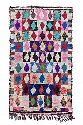 Marokkaanse Berber tapijt Boucherouite 255 x 145 cm