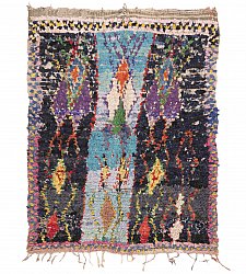 Marokkaanse Berber tapijt Boucherouite 185 x 135 cm