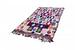 Marokkaanse Berber tapijt Boucherouite 255 x 145 cm