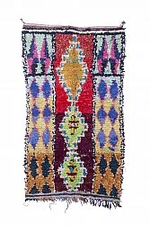 Marokkaanse Berber tapijt Boucherouite 245 x 135 cm