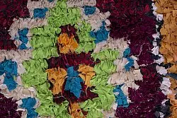 Marokkaanse Berber tapijt Boucherouite 245 x 135 cm
