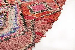 Marokkaanse Berber tapijt Boucherouite 245 x 105 cm