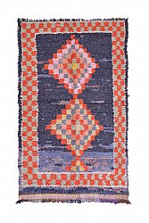 Marokkaanse Berber tapijt Boucherouite 205 x 125 cm