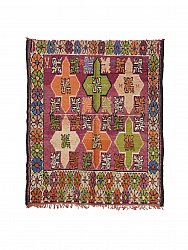 Kelim Marokkaanse Berber tapijt Azilal Special Edition 220 x 180 cm