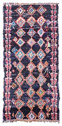 Marokkaanse Berber tapijt Boucherouite 235 x 115 cm