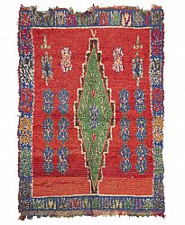 Marokkaanse Berber tapijt Boucherouite 290 x 155 cm