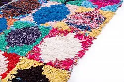 Marokkaanse Berber tapijt Boucherouite 210 x 130 cm