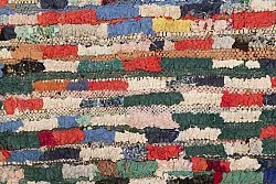 Marokkaanse Berber tapijt Boucherouite 225 x 170 cm