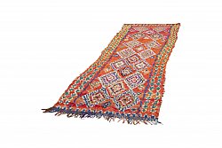 Marokkaanse Berber tapijt Boucherouite 285 x 100 cm